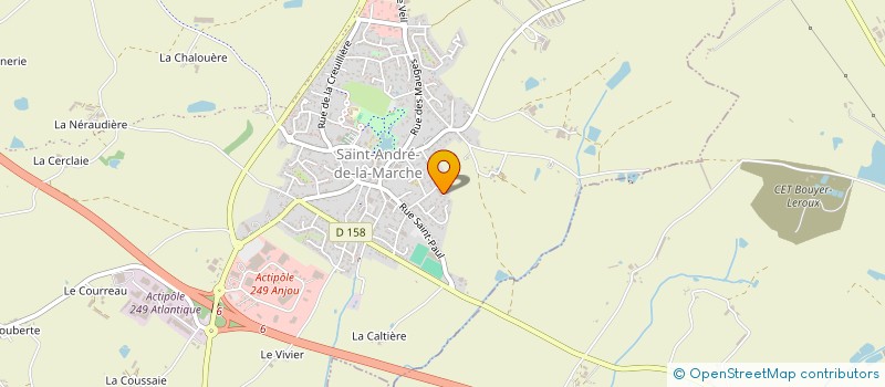 localisation de l'entreprise SARL RELAIS JACKY à SEVREMOINE