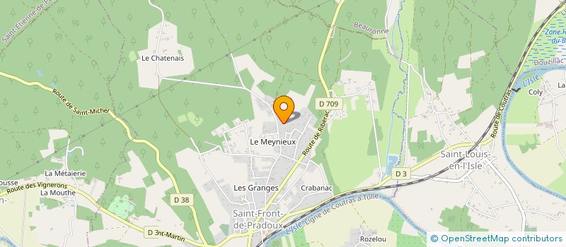 localisation de l'entreprise SARL RELHOK KOHLER à SAINT-FRONT-DE-PRADOUX