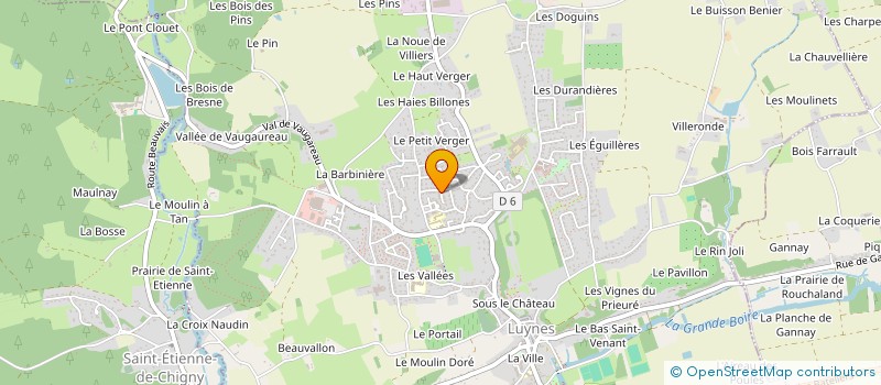 localisation de l'entreprise SARL  RELIEF à LUYNES
