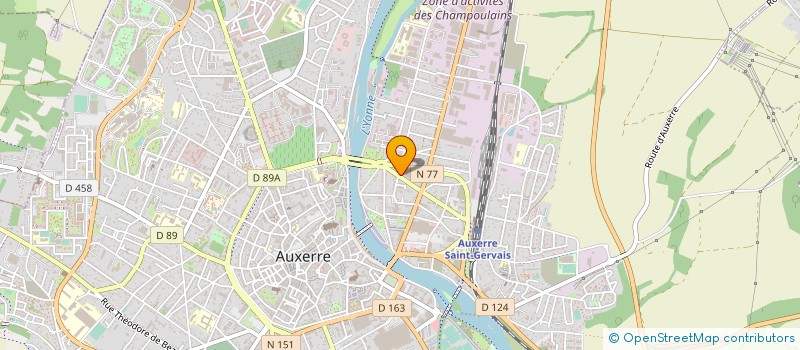 localisation de l'entreprise SARL RELIN MICHEL à AUXERRE
