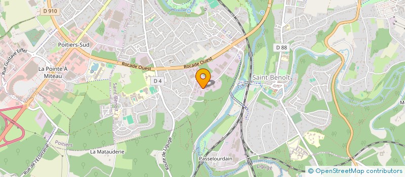 localisation de l'entreprise SARL RELIURE PILARD à SAINT-BENOIT