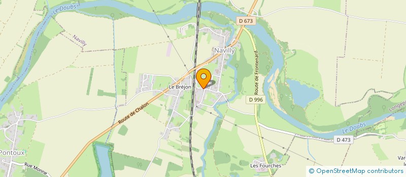 localisation de l'entreprise SARL REMY RECULOT à NAVILLY