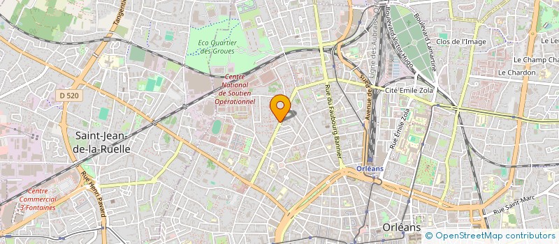 localisation de l'entreprise SARL RENAISSANCE à ORLEANS