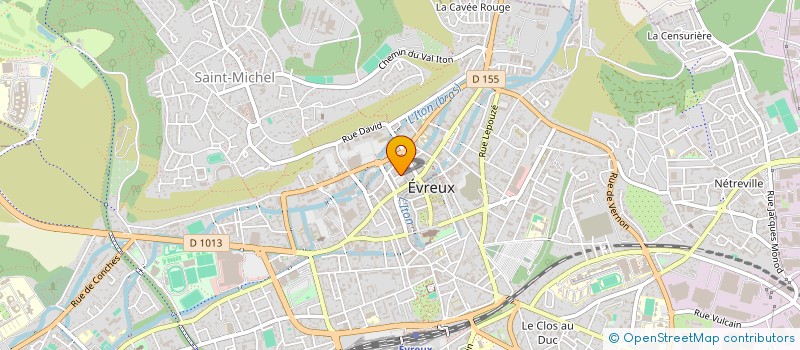 localisation de l'entreprise SARL RENARD PERZO  EVREUX