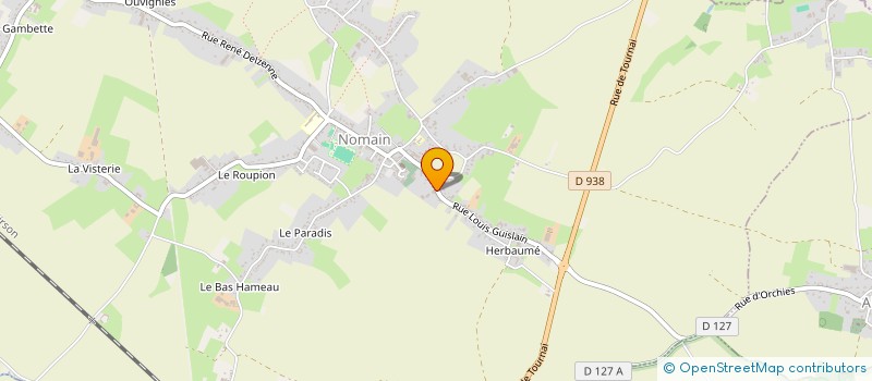 localisation de l'entreprise SARL RENARD SANT MENUISERIE à NOMAIN