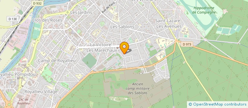 localisation de l'entreprise SARL RENAUD à COMPIEGNE