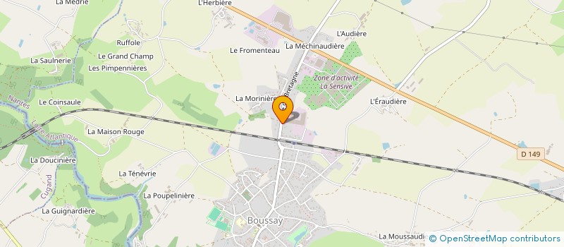 localisation de l'entreprise SARL RENAUD  GETIGNE