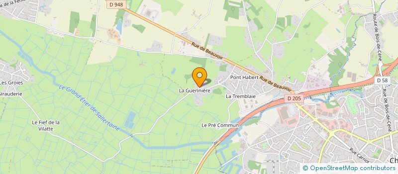 localisation de l'entreprise SARL RENAUD ERIC à SALLERTAINE