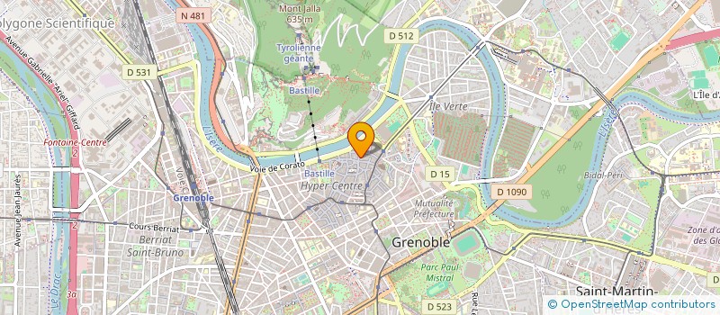 localisation de l'entreprise SARL RENAULDON  GRENOBLE