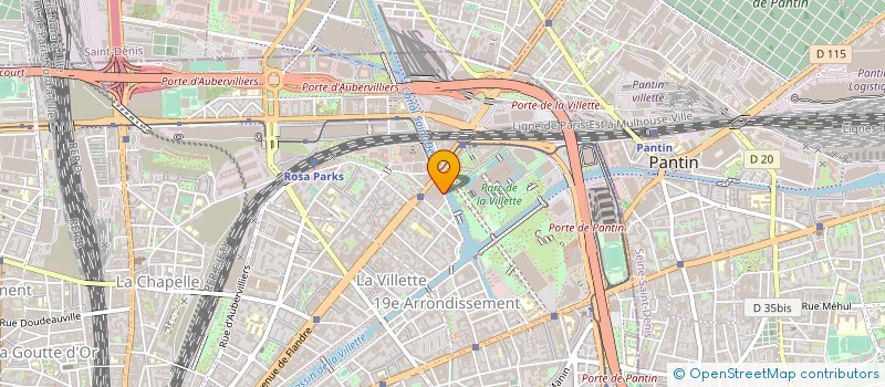 localisation de l'entreprise SARL RENE EMSALEM à PARIS