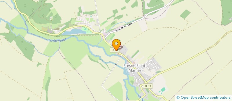 localisation de l'entreprise SARL RENE PINELLE à FRESNE-SAINT-MAMES
