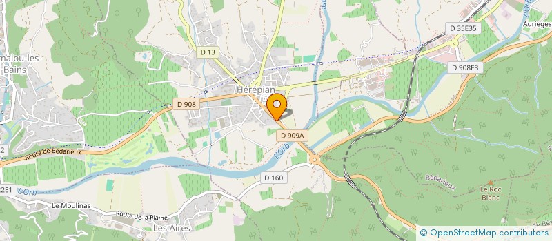 localisation de l'entreprise SARL RENELEC  HEREPIAN