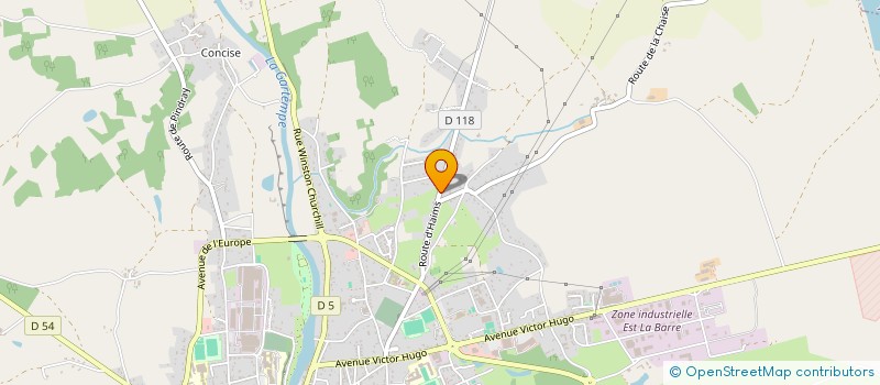localisation de l'entreprise SARL RENET à MOULISMES