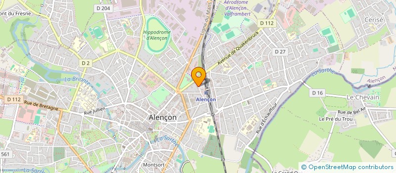 localisation de l'entreprise SARL RENIAUME à ALENCON