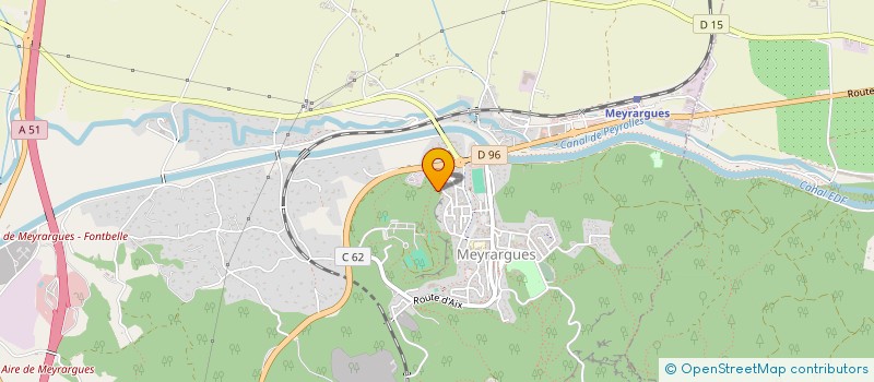 localisation de l'entreprise SARL RENLAU  MEYRARGUES