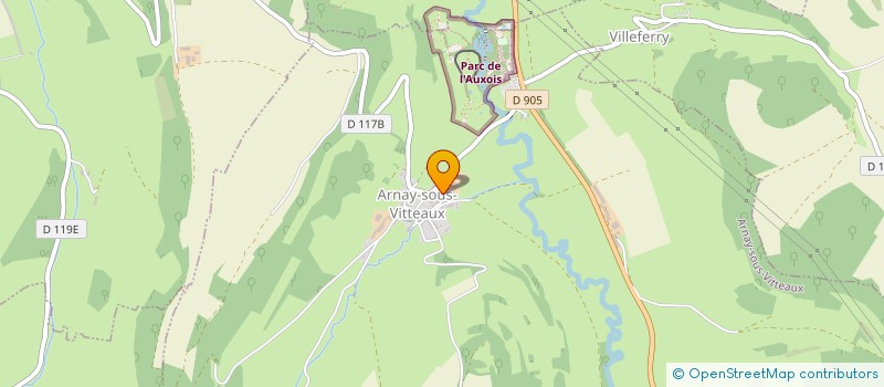 localisation de l'entreprise SARL RENNER  ARNAY-SOUS-VITTEAUX