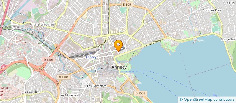 localisation de l'entreprise SARL RENO à ANNECY