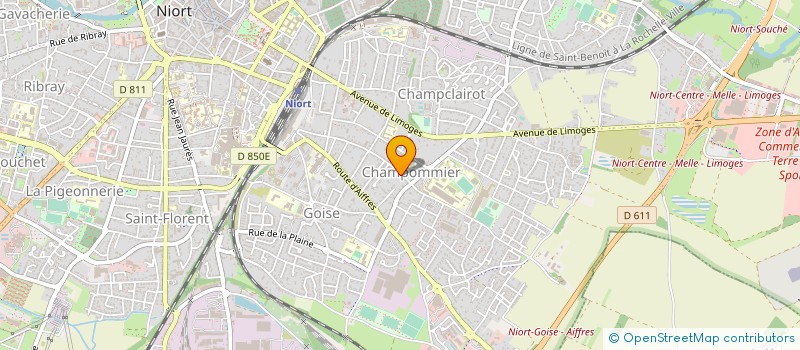localisation de l'entreprise SARL RENO-CONCEPT à NIORT