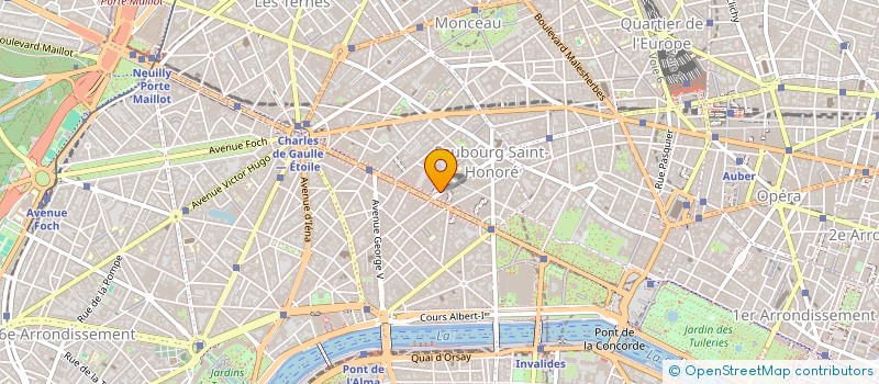 localisation de l'entreprise SARL RENO LUXE  PARIS