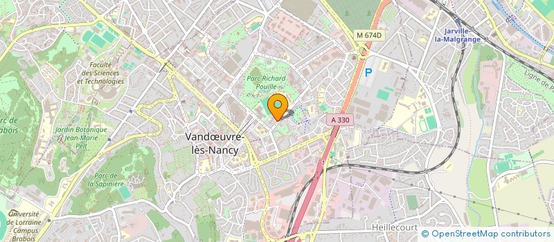 localisation de l'entreprise SARL RENOBAT à VANDŒUVRE-LES-NANCY