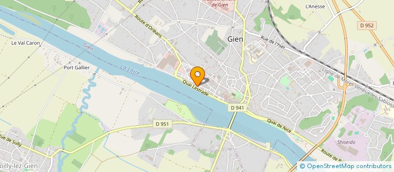 localisation de l'entreprise SARL RENOSTYLE à GIEN