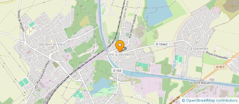 localisation de l'entreprise SARL RENOUT à PONT-A-VENDIN