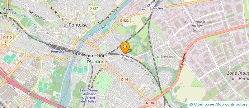 localisation de l'entreprise SARL RENOV à SAINT-OUEN-L'AUMONE