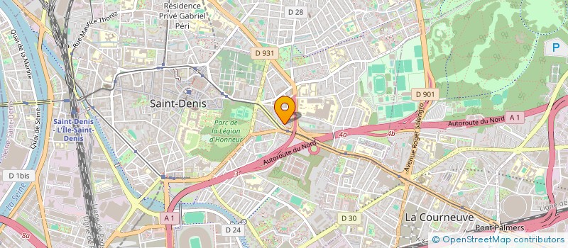 localisation de l'entreprise SARL RENOV BAT à SAINT-DENIS