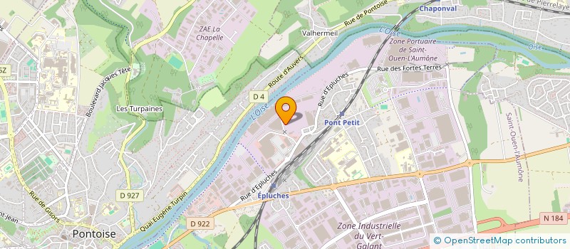 localisation de l'entreprise SARL RENOV-BAT à SAINT-OUEN-L'AUMONE