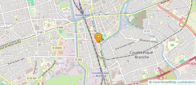 localisation de l'entreprise SARL RENOV CONSTRUC AMENAG DE BATIMENT  COUDEKERQUE-BRANCHE