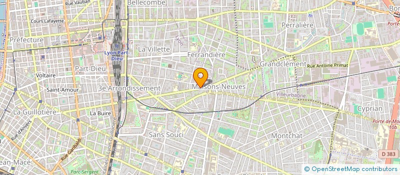 localisation de l'entreprise SARL RENOV'FENETRES  LYON