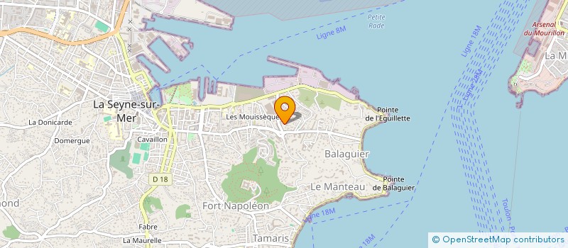 localisation de l'entreprise SARL RENOV PACA à LA SEYNE-SUR-MER