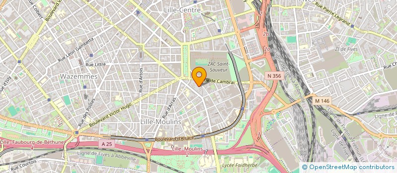 localisation de l'entreprise SARL RENOV' PEINTURE à LILLE