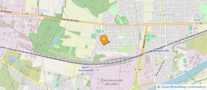 localisation de l'entreprise SARL RENOV'TOIT à ISSOU