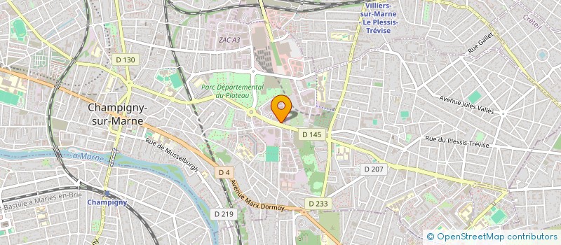 localisation de l'entreprise SARL RENOVA PIERRE à CHAMPIGNY-SUR-MARNE