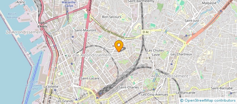 localisation de l'entreprise SARL RENOVATION GENERALE à MARSEILLE