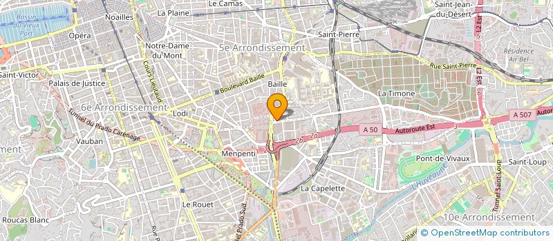 localisation de l'entreprise SARL RENOVATION LM à MARSEILLE