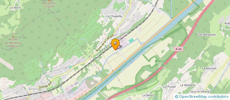 localisation de l'entreprise SARL RENOVATION MULTI-SERVICES à CRUET