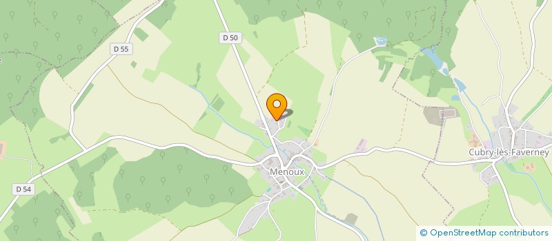 localisation de l'entreprise SARL RENOVELEC à MENOUX