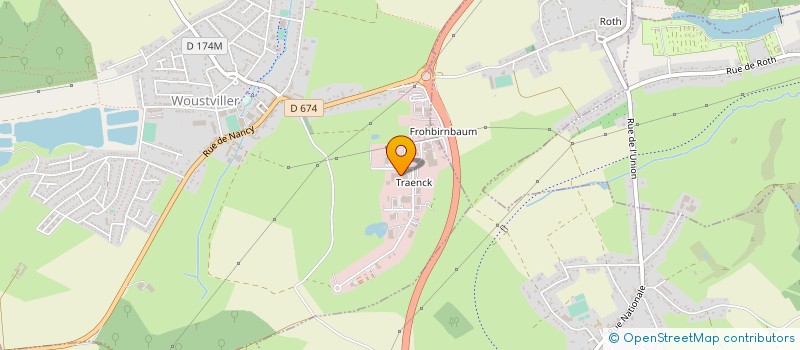 localisation de l'entreprise SARL RENZ à WOUSTVILLER