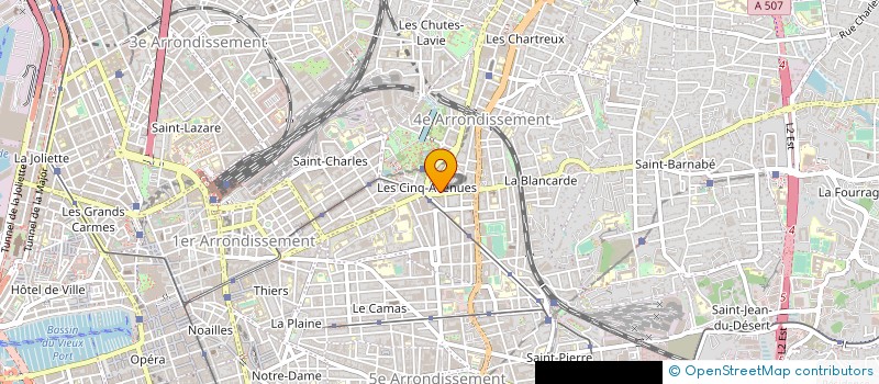 localisation de l'entreprise SARL REPAS EXPRESS à MARSEILLE