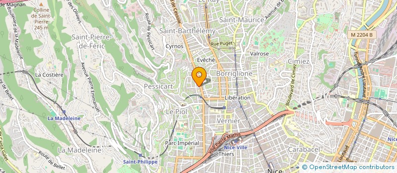 localisation de l'entreprise SARL REPRO JM à NICE
