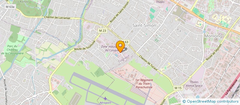 localisation de l'entreprise SARL RES à CUGNAUX