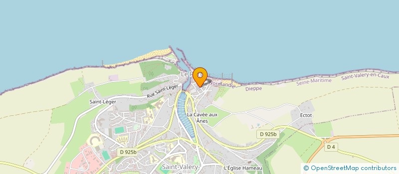 localisation de l'entreprise SARL RES IMMOBILIER  SAINT-VALERY-EN-CAUX