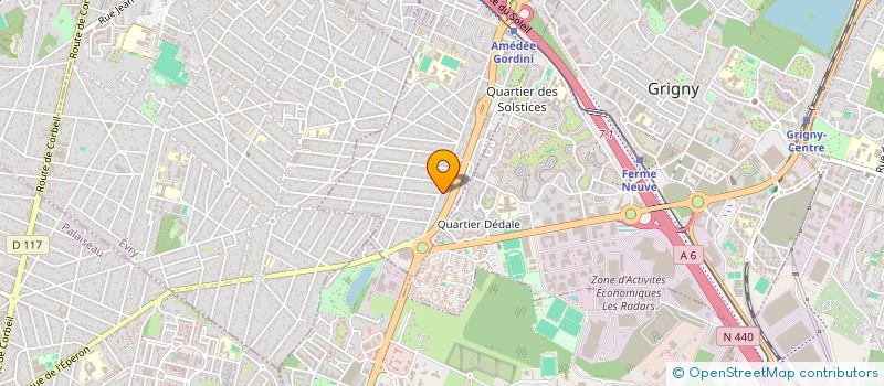 localisation de l'entreprise SARL RESEAUWEB à VIRY-CHATILLON