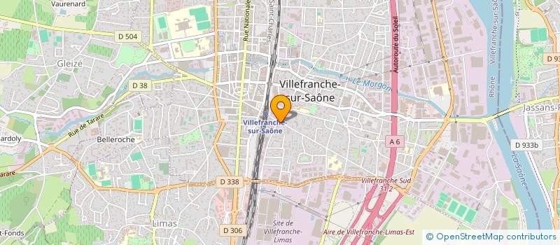 localisation de l'entreprise SARL RESETEL TECHNOLOGIE  VILLEFRANCHE-SUR-SAONE