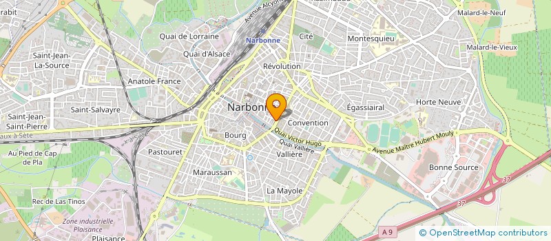 localisation de l'entreprise SARL RESIDENCE CHATEAUBRIAND à NARBONNE