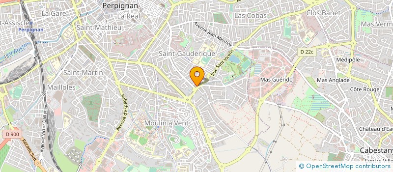 localisation de l'entreprise SARL RESIDENCE SERVICES LE WAHOO à PERPIGNAN