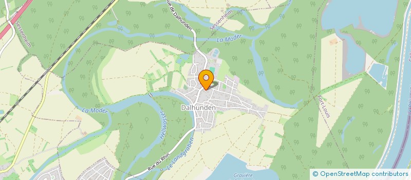 localisation de l'entreprise SARL RESTAURANT A L'ETOILE  DALHUNDEN