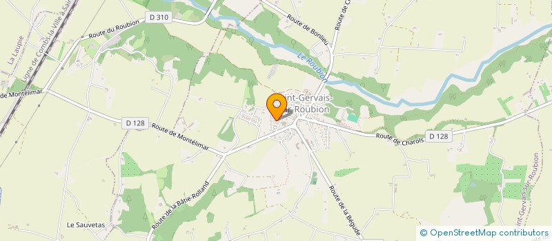 localisation de l'entreprise SARL  RESTAURANT CHEZ DENIS  FELINES-SUR-RIMANDOULE